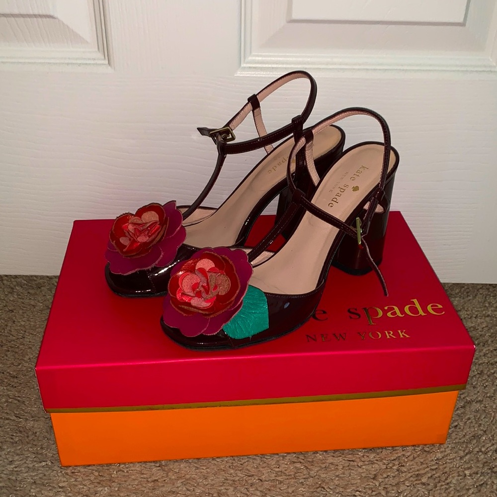 Kate Spade Charlton Sandal size 6 Rich Brown